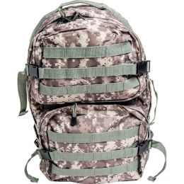 ExtremePak Digital Camouflage Water-Resistant Army Backpack