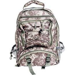 Extreme Pak Camouflage Water-Resistant Backpack with Mesh Pocket